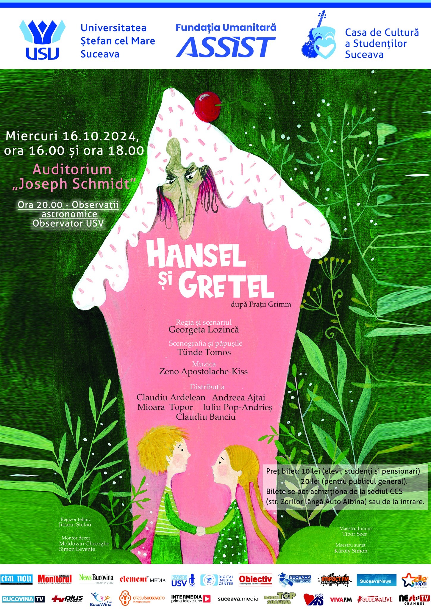 Teatru – Hansel și Gretel