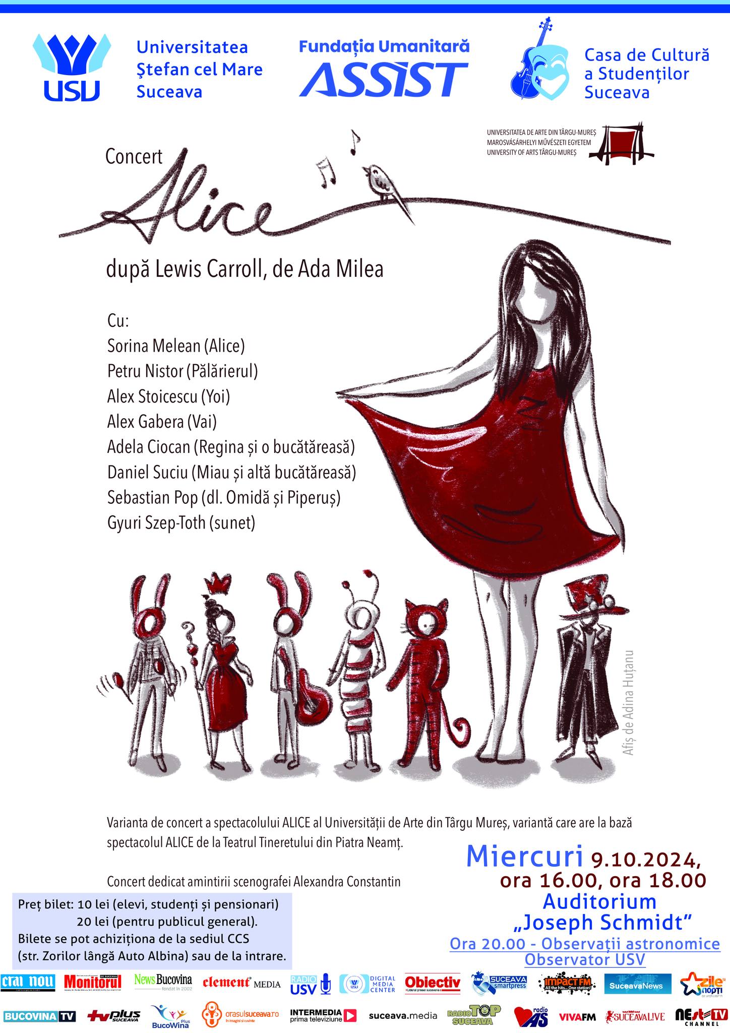 Teatru – Concert Alice