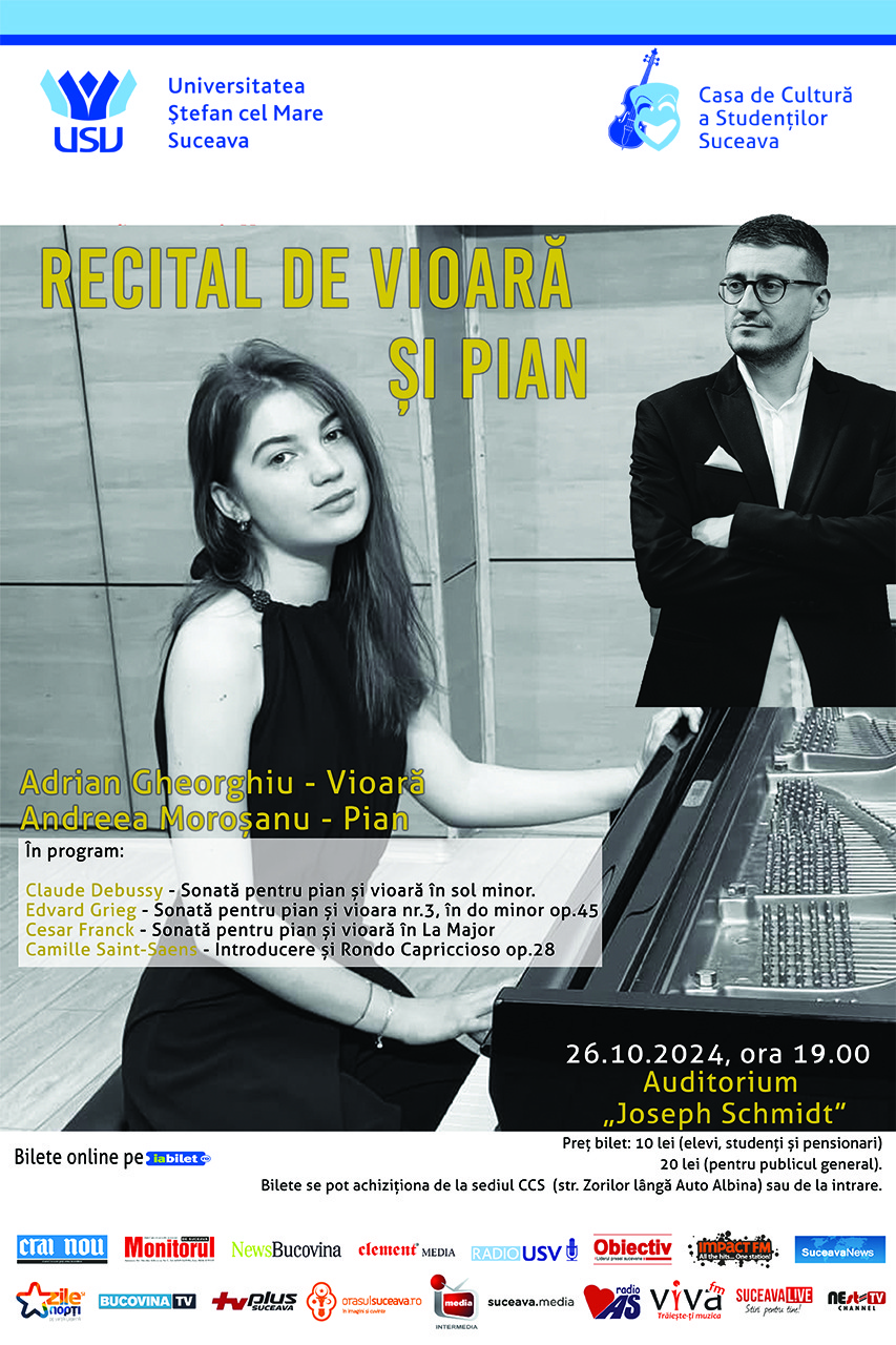 Recital De Vioară și Pian